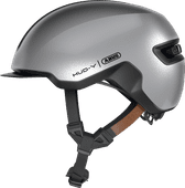 ABUS HUD-Y Silver S ABUS bike helmet