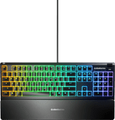 SteelSeries Apex 3 RGB Gaming Keyboard QWERTY 