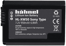 Hähnel HL-XW50 Batterie pour appareil photo