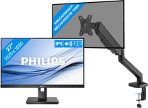 Philips 272B1G/00 + BlueBuilt Bras d'Écran PC Vérin à Gaz pour 1 Écran PC 
