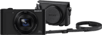 Sony CyberShot DSC-WX500 Zwart + LCJ-HWA Camerahoes Sony camera