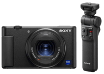 Sony ZV-1 Vlog + GP-VPT2BT Grip Compact camera for professional photography