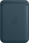 Apple Leren Kaarthouder voor iPhone met MagSafe Baltisch Blauw Originele Apple kaarthouder