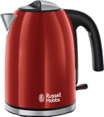 Russell Hobbs Colours Plus+ Rouge Flamboyant Bouilloire électrique en inox