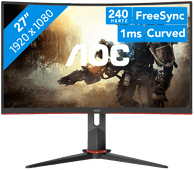 AOC C27G2ZU/BK 27 inch gaming monitor