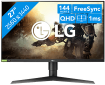 LG 27GL83A-B UltraGear 27 inch gaming monitor
