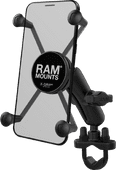 RAM Mounts U-Bolt Phone Mount Motorcycle Handlebar Large iPhone mount