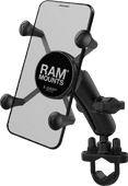 RAM Mounts U-Bolt Support de Téléphone Moto Guidon Petit Support d'iPhone pour moto