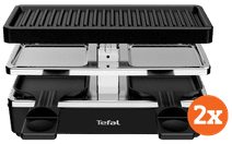 Tefal Plug & Share RE230812 - 4 People Combi raclette grill