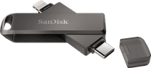 SanDisk iXpand Flash Drive Luxe 64GB Type-C + Lightning Connector Usb C stick