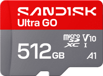 SANDISK Ultra GO microSDXC 512GB 190MB/s Micro SD kaart