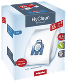 Miele xl-pack Hyclean 3D GN + Hepafilter (8 stuks) Stofzuigerzak voor Miele Complete stofzuigers