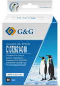 G&G 26XL Cartridge Zwart G&G cartridge voor Epson printer