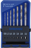 Dremel Jeu de 7 Forets de Précision Dremel