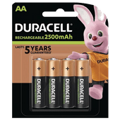 Duracell Recharge Ultra Piles AA 4 pièces Batterie