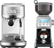 Sage the Bambino Plus Acier Inoxydable + Moulin à Café Promotion : machines expresso