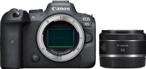 Canon EOS R6 + RF 50mm f/1.8 STM Canon camera promotie