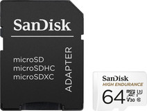 SanDisk MicroSDXC High Endurance 64 Go 40 Mo/s 