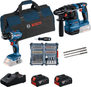 Bosch Professional GBH 18V-22 + GSR 18V-45 Set Combiné + Accessoires Deal Coupe du Monde 2026 : jardin & bricolage