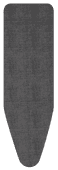 Brabantia Ironing Board Cover B, 124x38cm - Denim Black 