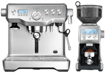 Sage the Dynamic Duo Stainless Steel Sage espresso machines