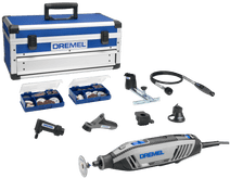 Dremel 4250 Platinum + Set d'Accessoires 128 Pièces Cadeau : bricolage