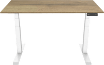 Euroseats Elektrisch Zit Sta Bureau 140 x 80 Wit/Eiken Bureau kopen?