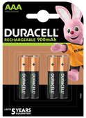 Duracell Recharge Ultra AAA batteries 4 pieces 