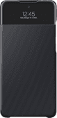Samsung Galaxy A72 Smart S View Book Case Zwart Samsung Galaxy A72 hoesje