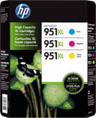 HP 951XL Cartridges Tri-Color Pack HP ink cartridge