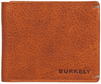 Burkely Antique Avery Billfold Low 9 cards Cognac Leren portemonnee