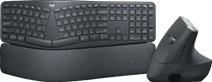 Logitech K860 + Logitech MX Vertical Ergo Mouse 