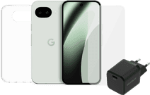 Google Pixel 10a 128 Go Vert Clair 5G + Pack d'Accessoires Complet Smartphone Android