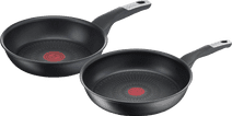 Tefal Unlimited Set de Poêles à Frire 24 + 28 cm Poêles Tefal avec revêtement antiadhésif standard