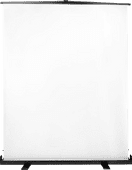 StudioKing Roll-Up Background Screen FB-150200FW 150x200cm White 