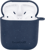 BlueBuilt Cover for AirPods Gen 1/2 Compostable Dark Blue Cover for earbuds