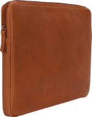 BlueBuilt 15 - 16 Pouces Housse pour Ordinateur Portable Largeur 36 cm - 37 cm Cuir Cognac 
