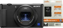 Sony ZV-1 Vlog + Jupio NP BX1 Battery Kit Sony vlog camera