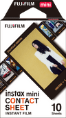 Fujifilm instax mini Film Contact (10 sheets) Fujifilm Instax photo paper