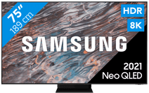 Samsung Neo QLED 8K 75QN800A (2021) Samsung 8K UHD televisie