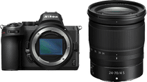 Nikon Z5 + Nikkor Z 24-70mm f/4 S Nikon full frame systeemcamera