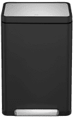 EKO X-Cube 2x 20L Black Pedal trash can