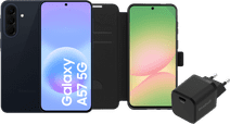 Samsung Galaxy A57 256GB Dark Blue 5G + Basic Accessory Pack The stock in our store in Wilrijk