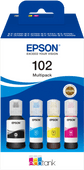 Epson 102 Bouteilles d'Encre Pack Combiné Couleur Cartouche d'encre pour imprimantes Epson EcoTank