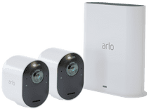 Arlo Ultra 2 Beveiligingscamera 4K Wit Duo Pack IP-camera met abonnement