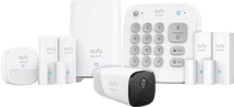 Eufy Home Alarm Kit 7 Pièces + Eufycam 2 Pro Système d'alarme compatible avec l'Assistant Google