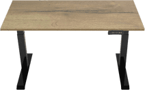 Euroseats Elektrisch Zit Sta Bureau 160 x 80 Zwart/Eiken Bureau kopen?