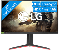 LG UltraGear 27GP850P-B Gaming monitor with a high refresh rate