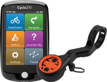 Mio Cyclo 210 Europa + CloseTheGap HideMyBell regular2 Stuurhouder Fiets GPS