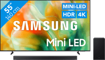 Samsung Mini-led 55" M83H (2026) + Samsung HW-B450F (2025) Samsung TV met Apple TV en AirPlay2